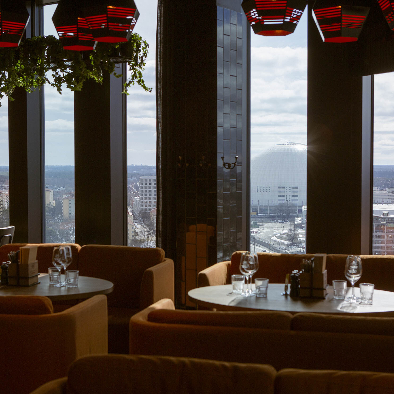 Sjöstaden Skybar Vardagsrummet Restaurang