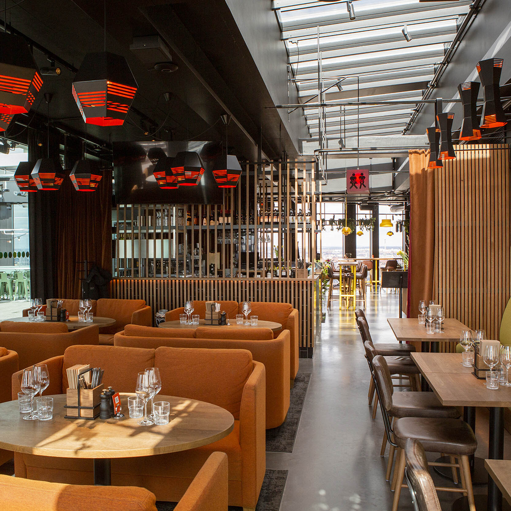 Sjöstaden Skybar Vardagsrummet Restaurang